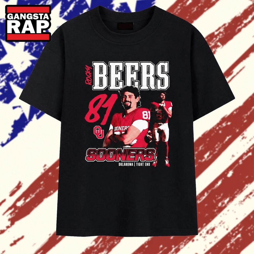 Rocky Beers 81 Oklahoma Sooners Tight End T Shirt, Trending 2D Shirt Rocky Beers 81 Oklahoma Sooners Tight End T Shirt, Trending 2D Shirt