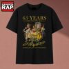 Rod Stewart 65 Years 1962 2027 Signatures Graphic T Shirt, Music 2D Shirt Rod Stewart 65 Years 1962 2027 Signatures Graphic T Shirt