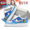 Rush Fifty Something Tour 2026 Sky Blue Rock Graphic Air Force 1 Shoes Sneakers, Music Air Force 1 Shoes Rush Fifty Something Tour 2026 Sky Blue Rock Graphic Air Force 1 Shoes Sneakers