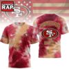 San Francisco 49ers NFL Sunday Legends Tie Dye 3D Shirt, Football New Design Shirt San Francisco 49ers Nfl Sunday Legends Tie Dye 3D Shirt