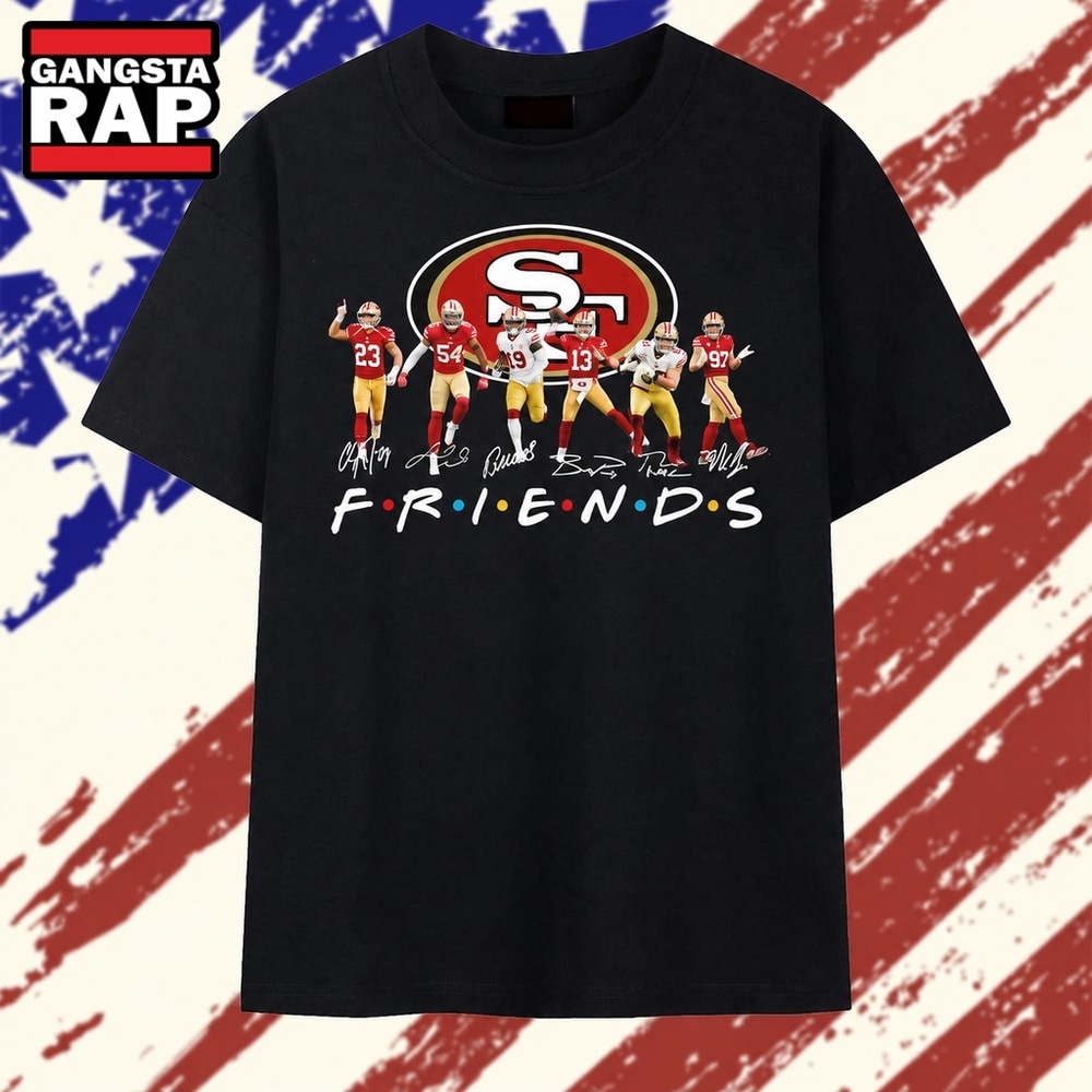 San Francisco 49ers Team Signatures TV Show Parody Graphic T Shirt, Trending 2D Shirt San Francisco 49ers Team Signatures TV Show Parody Graphic T Shirt, Trending 2D Shirt