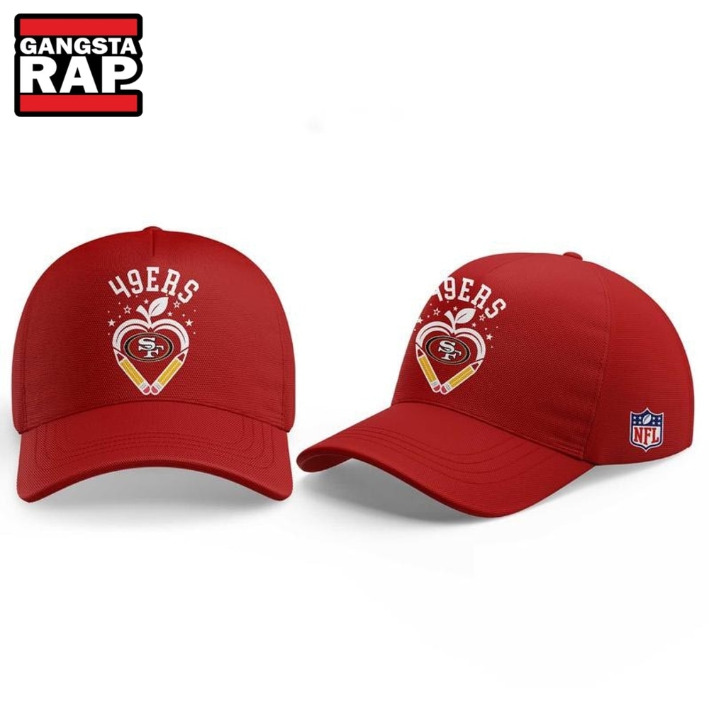San Francisco 49ers x Teacher Appreciation Night 2026 Limited Edition Cap, Trending Baseball Cap San Francisco 49ers x Teacher Appreciation Night 2026 Limited Edition Cap, Trending Baseball Cap