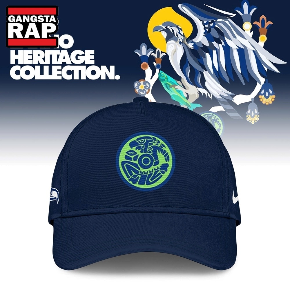 Seattle Seahawks Latino Heritage Limited Edition Cap, Trending Baseball Cap Seattle Seahawks Latino Heritage Limited Edition Cap