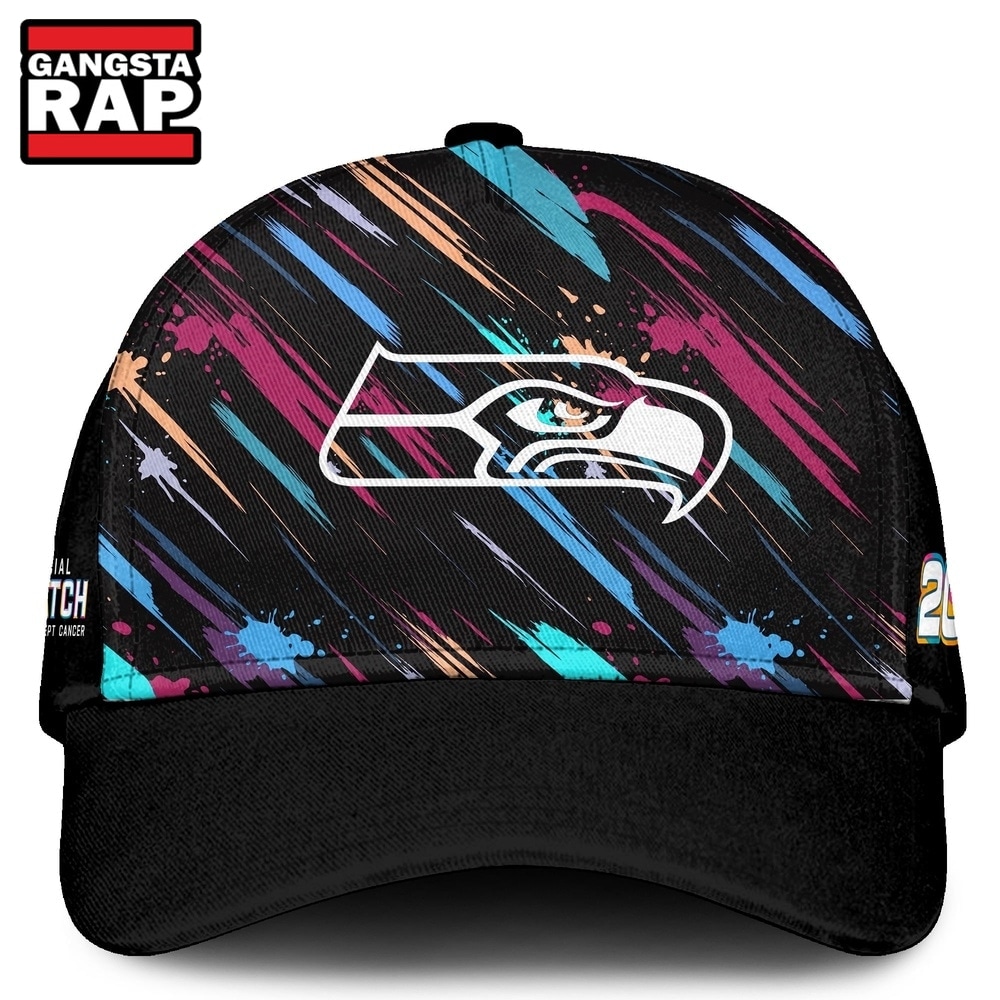 Seattle Seahawks NFL 2026 Crucial Catch Limited Edition Black Cap, Trending Baseball Cap Seattle Seahawks NFL 2026 Crucial Catch Limited Edition Black Cap, Trending Baseball Cap