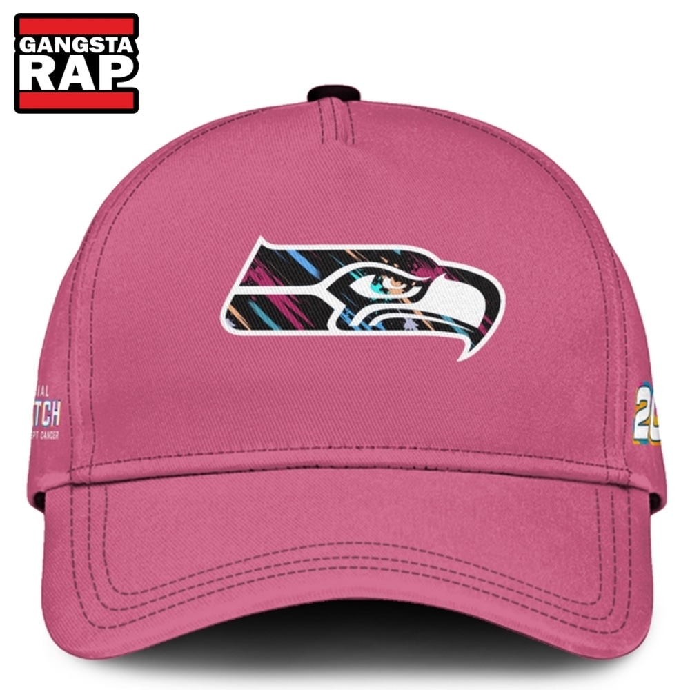 Seattle Seahawks NFL 2026 Crucial Catch Limited Edition Pink Classic Cap, Trending Baseball Cap Seattle Seahawks NFL 2026 Crucial Catch Limited Edition Pink Classic Cap, Trending Baseball Cap