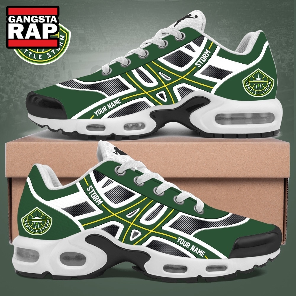 Seattle Storm WNBA 2026 Personalized Air Max Plus Shoes Sneakers