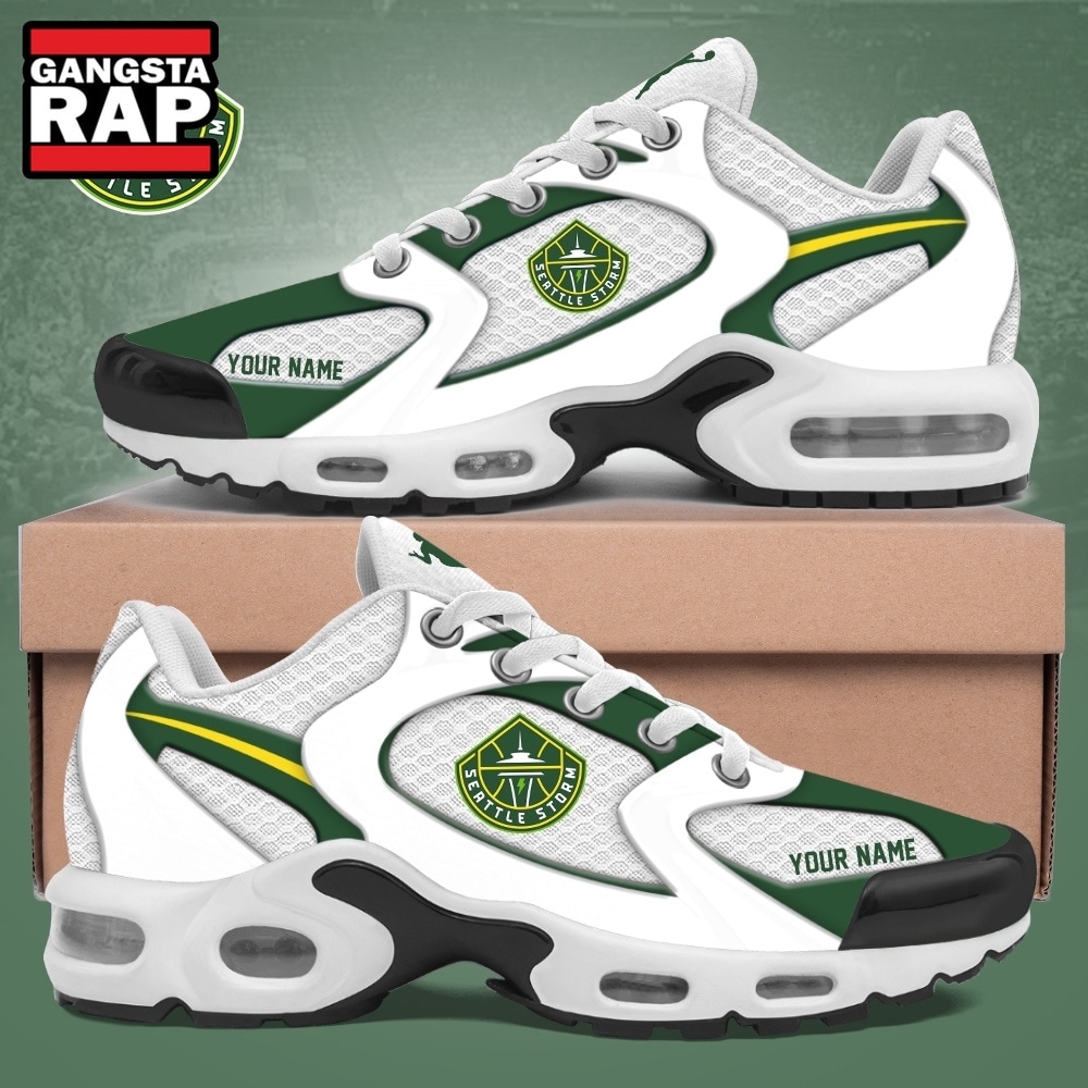 Seattle Storm WNBA Custom Name Air Max Plus Shoes Sneakers