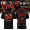 Slayer Reign in Blood 40th Anniversary 2026 Limited Edition T Shirt, Trending 3D Music Shirt Slayer Reign IN Blood 40th Anniversary 2026 Limited Edition T Shirt