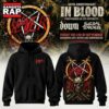 Slayer Reign in Blood 40th Anniversary 2026 Signature Hoodie, Trending 3D Music Shirt Slayer Reign IN Blood 40th Anniversary 2026 Signature Hoodie