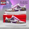 Sleep Token Even In Arcadia Purple Floral & Gold Flamingo Air Force 1 Shoes, Music Air Force 1 Shoes Sleep Token Even IN Arcadia Purple Floral Gold Flamingo Air Force 1 Shoes