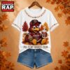 South Carolina Gamecocks NCAA Fall Is My Favorite Color Football Unisex 3D Shirt, NCAA 3D Shirt South Carolina Gamecocks Ncaa Fall IS MY Favorite Color Football Unisex 3D Shirt
