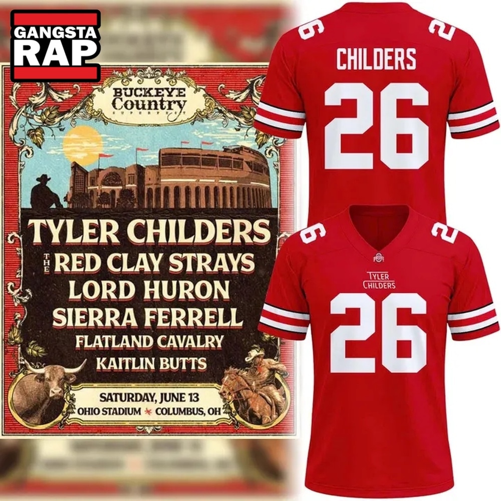 Special 2026 Tyler Childers x Ohio State Buckeyes Football Jersey, Trending Football Jersey Special 2026 Tyler Childers x Ohio State Buckeyes Football Jersey, Trending Football Jersey