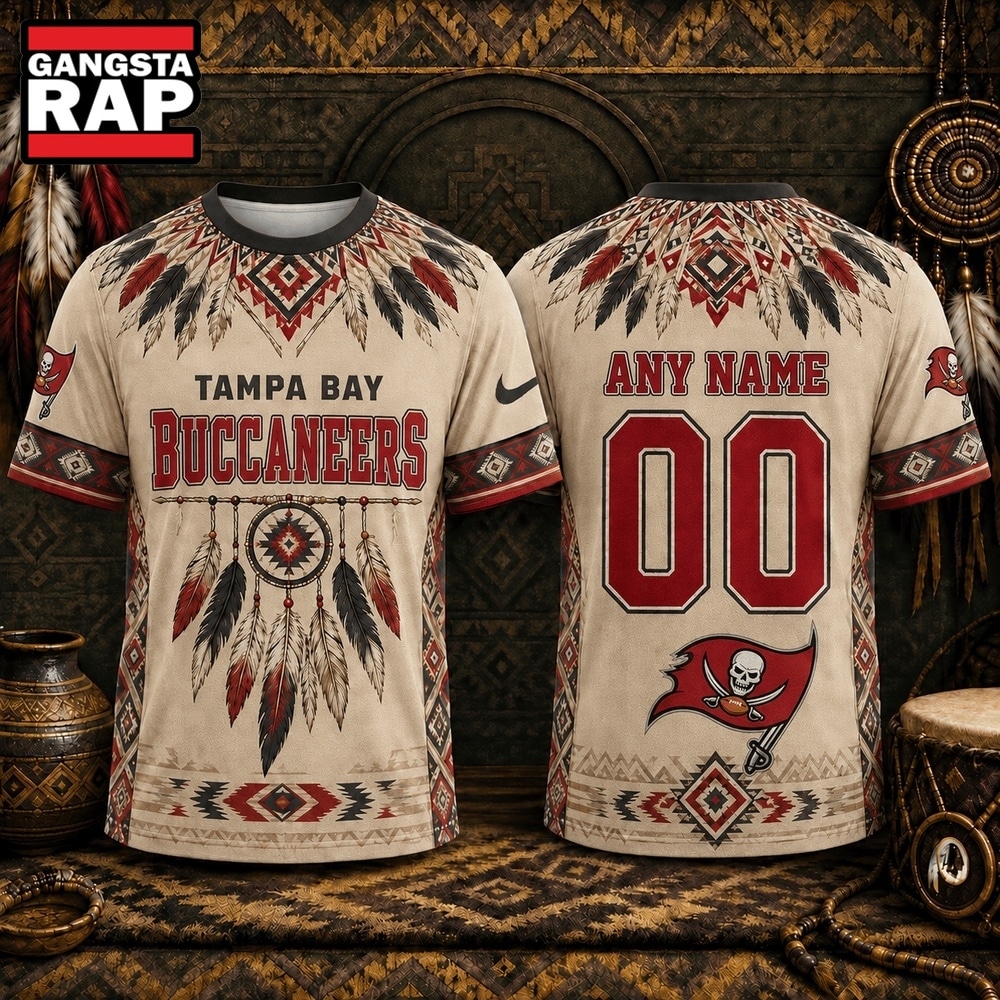 Tampa Bay Buccaneers 2026 NFL Native American Heritage 3D Shirt, Football New Design Shirt Tampa Bay Buccaneers 2026 Nfl Native American Heritage 3D Shirt