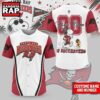Tampa Bay Buccaneers NFL Snoopy Ultimate Game Day Personalized Jersey Shirt, NFL Baseball Jersey Tampa Bay Buccaneers Nfl Snoopy Ultimate Game Day Personalized Jersey Shirt