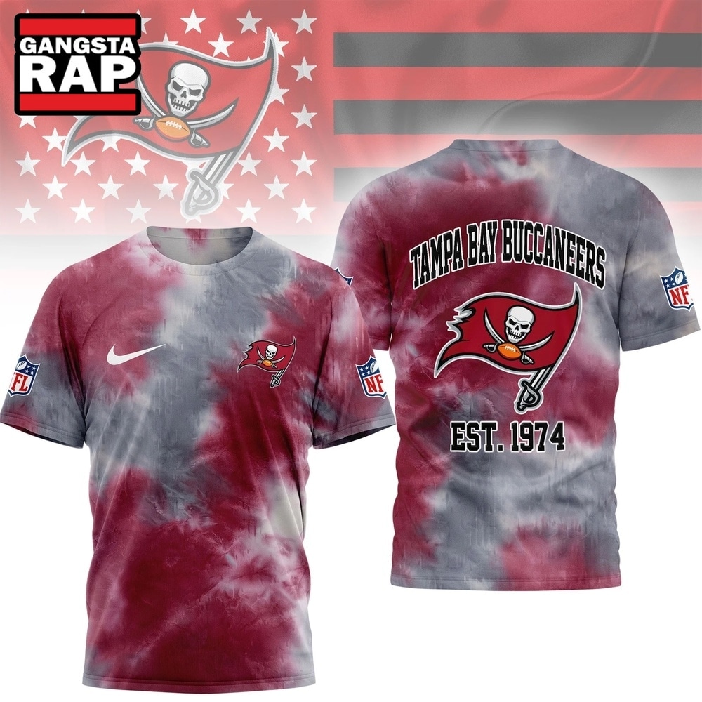 Tampa Bay Buccaneers Outfit Ideas and Style Inspiration 1 Tampa Bay Buccaneers NFL Sunday Legends Tie Dye 3D Shirt, Football New Design Shirt