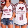 Tampa Bay Buccaneers NFL vs All Y' All United We Stand V Neck T Shirt, NFL V Neck T-Shirt 2 Tampa Bay Buccaneers NFL vs All Y' All United We Stand V Neck T Shirt, NFL V Neck T-Shirt Tampa Bay Buccaneers Nfl VS All Y All United WE Stand V Neck T Shirt