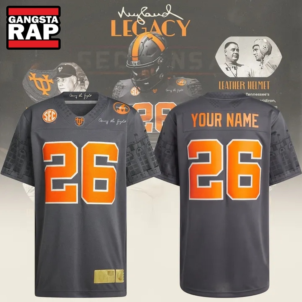 Tennessee Volunteers Legacy Game 2026 Custom Football Jersey, Trending Football Jersey Tennessee Volunteers Legacy Game 2026 Custom Football Jersey