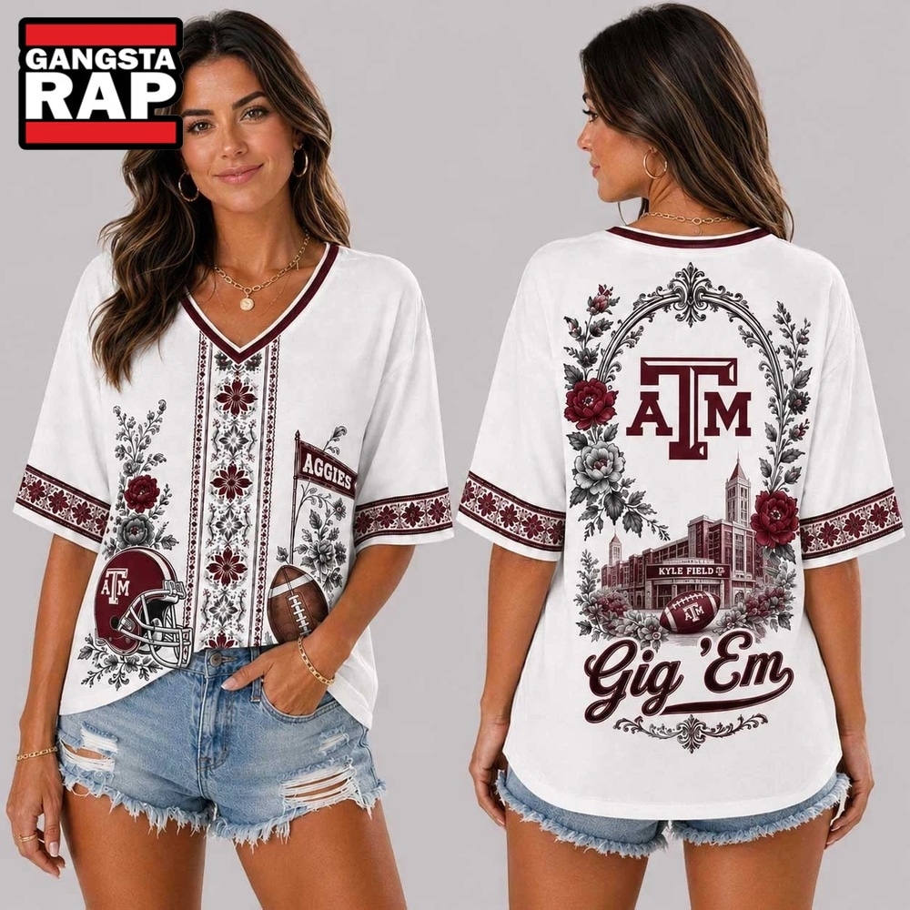 Texas A&M Aggies NCAA Collegiate Pride Collection V Neck T Shirt, NCAA V Neck T-Shirt Texas A&M Aggies NCAA Collegiate Pride Collection V Neck T Shirt, NCAA V Neck T-Shirt