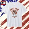 Texas Longhorns Arch Manning Hook ‘Em T Shirt, Trending 2D Shirt Texas Longhorns Arch Manning Hook EM T Shirt