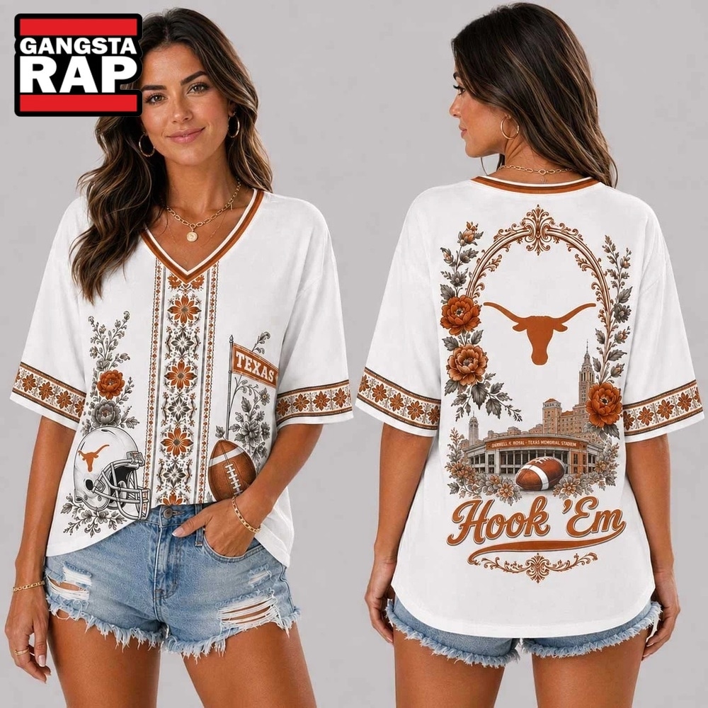 Texas Longhorns NCAA Collegiate Pride Collection V Neck T Shirt, NCAA V Neck T-Shirt Texas Longhorns NCAA Collegiate Pride Collection V Neck T Shirt, NCAA V Neck T-Shirt