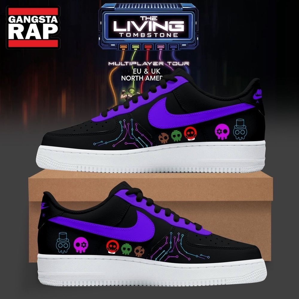 The Living Tombstone Multiplayer Tour 2026 Air Force Shoes Sneaker, Music Air Force 1 Shoes The Living Tombstone Multiplayer Tour 2026 Air Force Shoes Sneaker, Music Air Force 1 Shoes