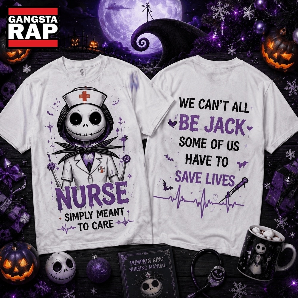 The Nightmare Before Christmas Nurse – Simply Meant To Care 3D Shirt, Trending 3D Music Shirt The Nightmare Before Christmas Nurse Simply Meant TO Care 3D Shirt