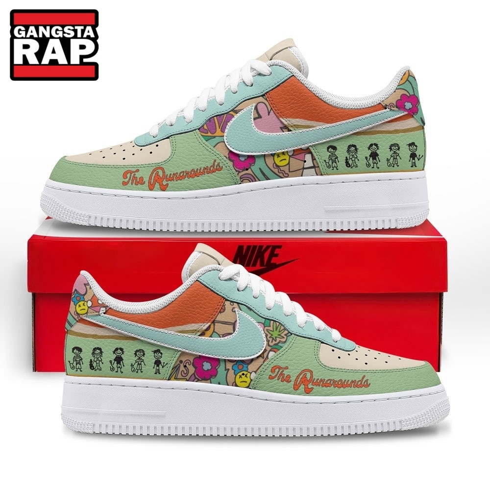 The Runarounds Band Custom Air Force 1 Shoes, Music Air Force 1 Shoes The Runarounds Band Custom Air Force 1 Shoes, Music Air Force 1 Shoes