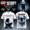 The Script Man In The Arena Tour 2026 White T Shirt, Trending 3D Music Shirt 2 The Script Man In The Arena Tour 2026 White T Shirt, Trending 3D Music Shirt The Script Man IN The Arena Tour 2026 White T Shirt