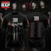 Three Days Grace Alienation Tour 2026 3D T Shirt, Trending 3D Music Shirt Three Days Grace Alienation Tour 2026 3D T Shirt