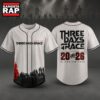 Three Days Grace Alienation Tour 2026 Baseball Jersey, Trending Music Jersey Three Days Grace Alienation Tour 2026 Baseball Jersey