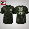 Three Days Grace Alienation Tour 2026 Green Camo Baseball Jersey, Trending Music Jersey 3 Three Days Grace Alienation Tour 2026 Green Camo Baseball Jersey, Trending Music Jersey Three Days Grace Alienation Tour 2026 Green Camo Baseball Jersey