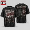 Three Days Grace Alienation Tour 2026 Limited Edition 3D Shirt, Trending 3D Music Shirt Three Days Grace Alienation Tour 2026 Limited Edition 3D Shirt