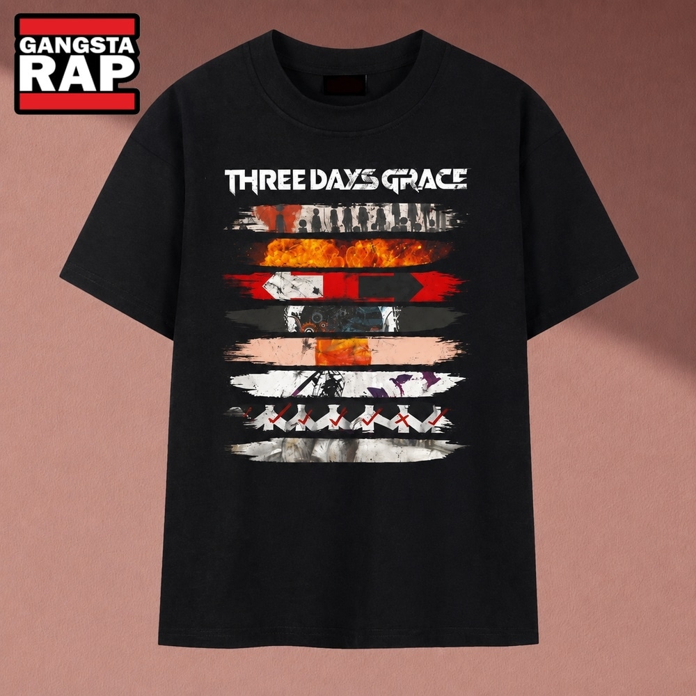 Three Days Grace Mayday Single Graphic Band T Shirt, Music 2D Shirt Three Days Grace Mayday Single Graphic Band T Shirt, Music 2D Shirt