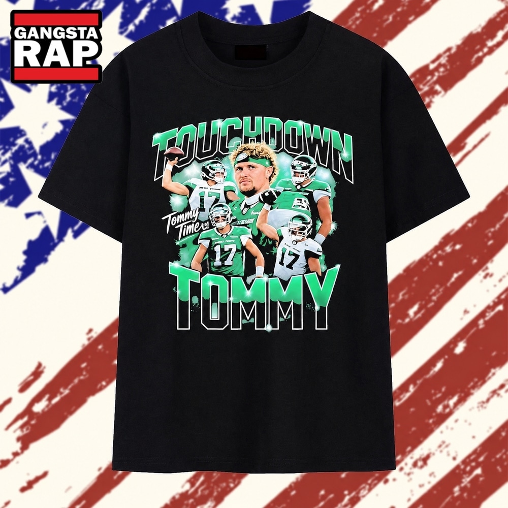 Tommy DeVito New York Jets Touchdown Tommy Time T Shirt, Trending 2D Shirt Tommy DeVito New York Jets Touchdown Tommy Time T Shirt, Trending 2D Shirt
