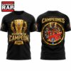 Toros de Tijuana EL GRITO DE CAMPEON RETUMBA EN LA FRONTERA 2026 3D Shirt, Trending Design Shirt Toros DE Tijuana EL Grito DE Campeon Retumba EN LA Frontera 2026 3D Shirt