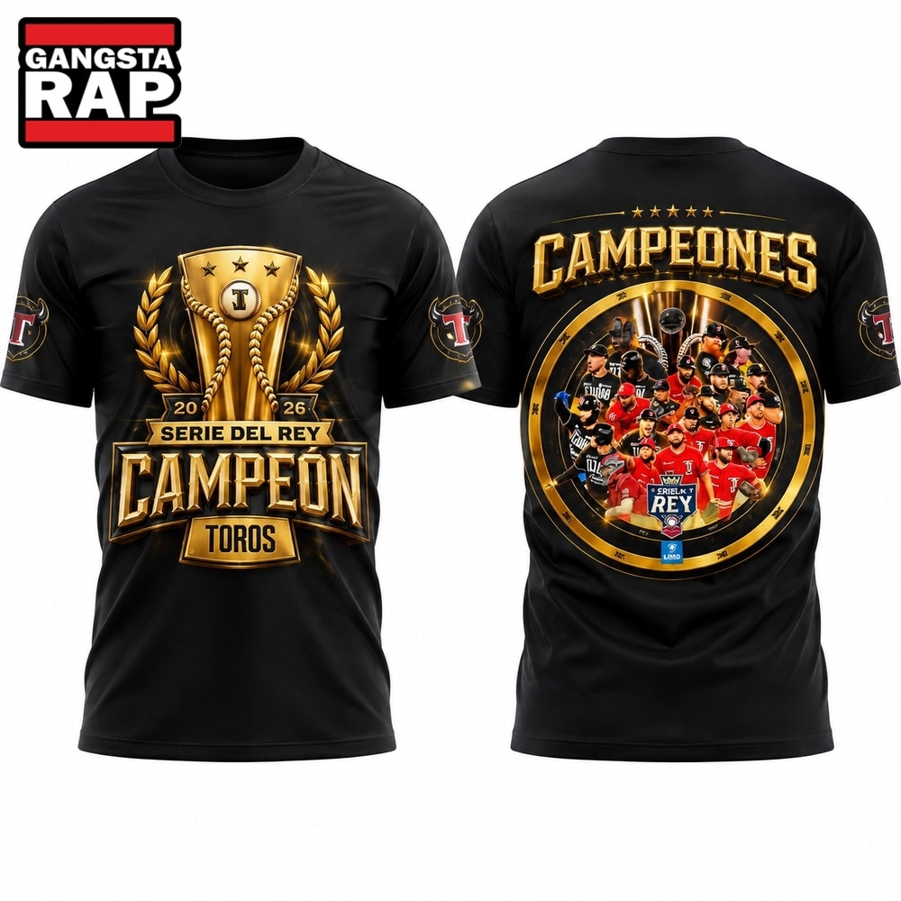 Toros de Tijuana EL GRITO DE CAMPEON RETUMBA EN LA FRONTERA 2026 3D Shirt, Trending Design Shirt Toros DE Tijuana EL Grito DE Campeon Retumba EN LA Frontera 2026 3D Shirt