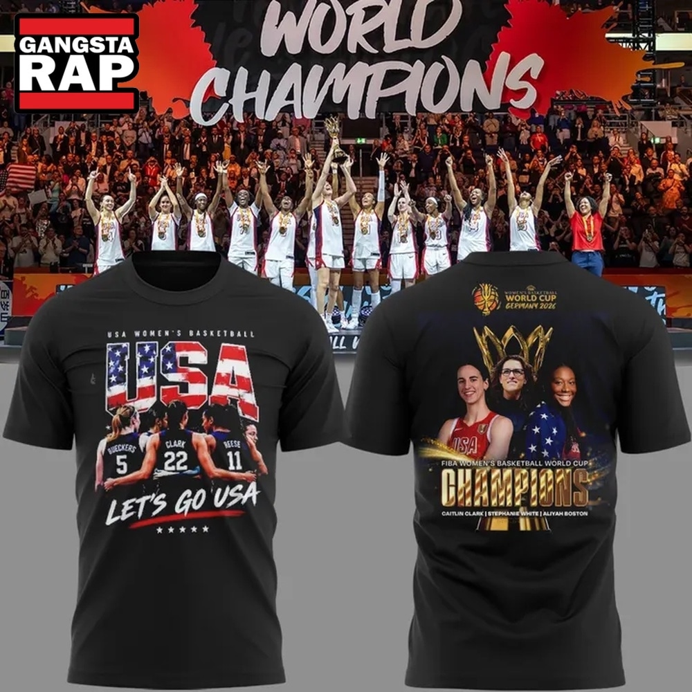 USA Women’s Basketball 2026 FIBA World Cup Champions 3D Shirt, Trending Design Shirt USA Women’s Basketball 2026 FIBA World Cup Champions 3D Shirt, Trending Design Shirt