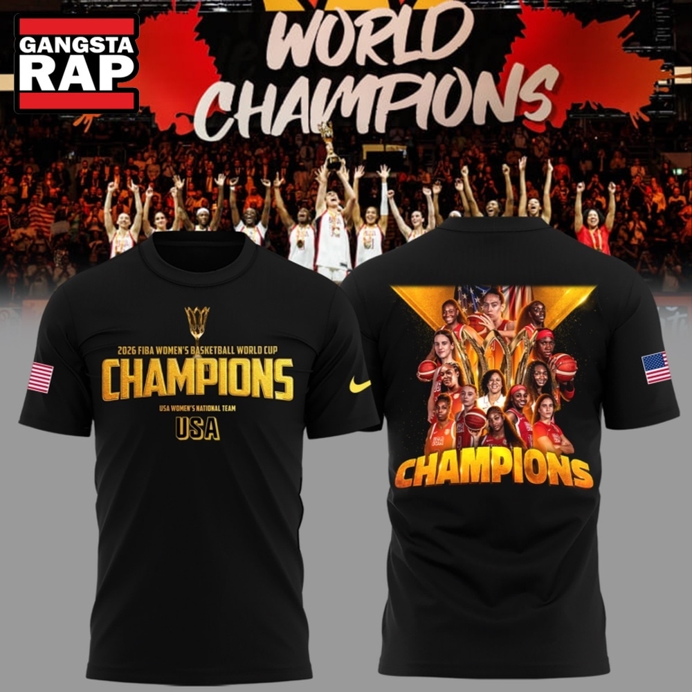 USA Women’s Basketball 2026 FIBA World Cup Champions Limited Edition T Shirt, Trending Design Shirt USA Women’s Basketball 2026 FIBA World Cup Champions Limited Edition T Shirt, Trending Design Shirt