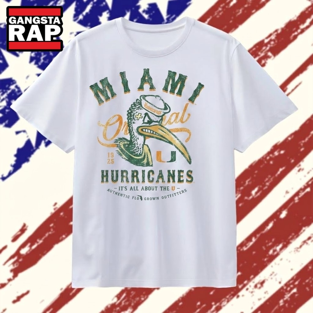Vintage Miami Hurricanes It’s All About the U 1925 T Shirt.jfif, Trending 2D Shirt