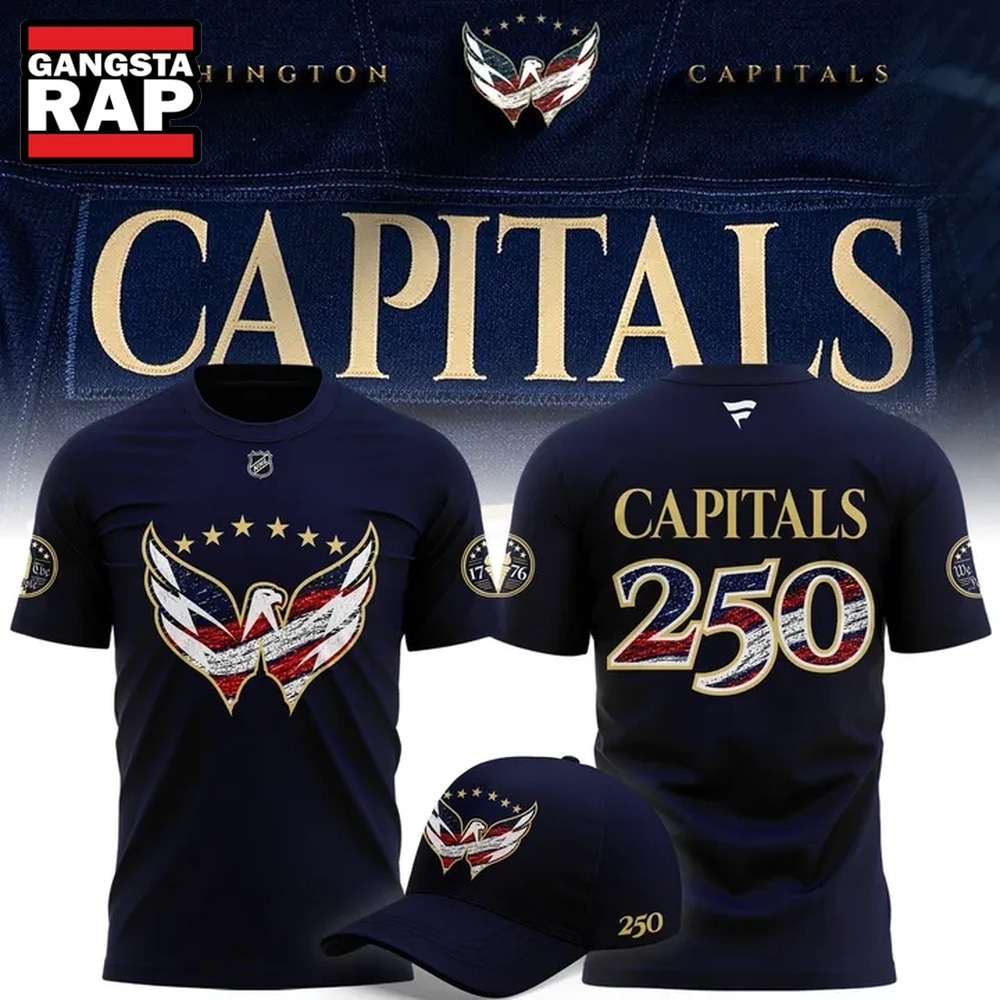 Washington Capitals Celebrating the 250th Anniversary of America T Shirt, Trending Design Shirt Washington Capitals Celebrating the 250th Anniversary of America T Shirt, Trending Design Shirt