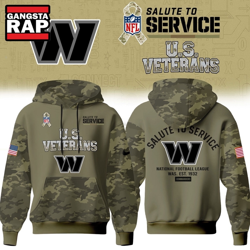 Washington Commanders NFL US Veterans Salute To Service 2026 Hoodie Shirt, Football New Design Shirt Washington Commanders NFL US Veterans Salute To Service 2026 Hoodie Shirt, Football New Design Shirt
