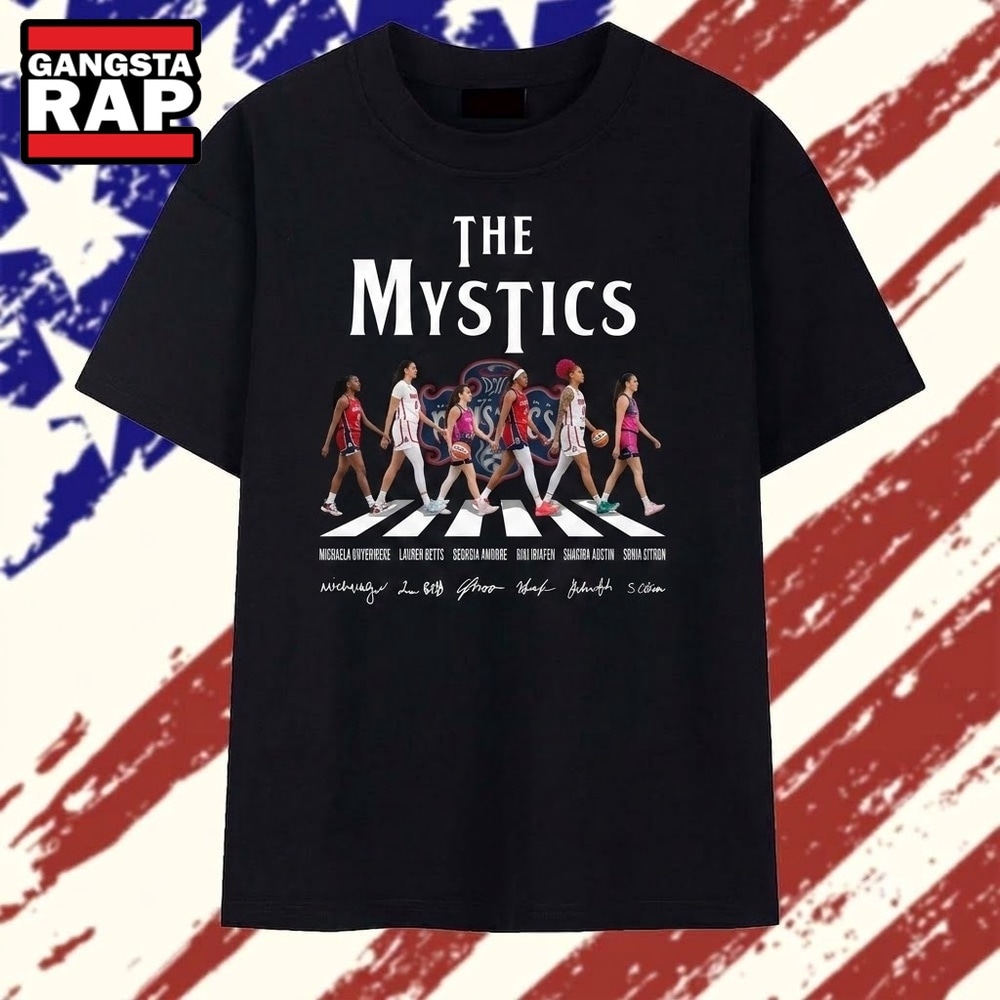 Washington Mystics Players Abbey Road Vintage Style Signatures T Shirt, Trending 2D Shirt Washington Mystics Players Abbey Road Vintage Style Signatures T Shirt, Trending 2D Shirt