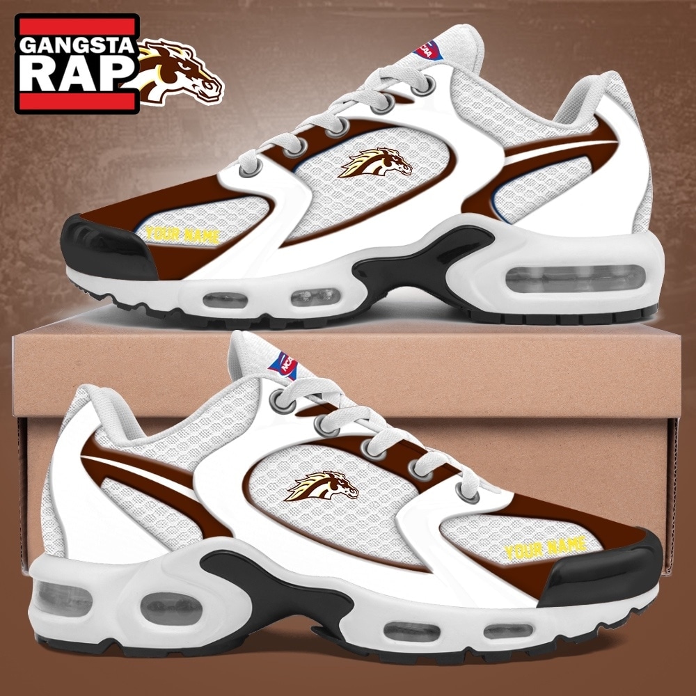 (Western Michigan Broncos NCAA 2026 Personalized Air Max Plus Shoes Sneakers