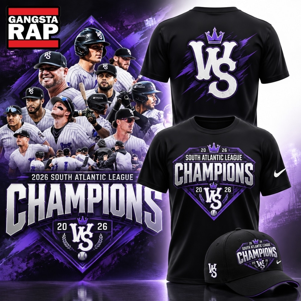 Winston Salem Dash 2026 South Atlantic League Champions Black T Shirt, Trending Design Shirt Winston Salem Dash 2026 South Atlantic League Champions Black T Shirt