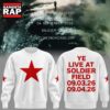 YE LIVE AT SOLDIER FIELD, 2026 Ye Live Concert Tour White Sweatshirt, Trending 3D Music Shirt 3 YE LIVE AT SOLDIER FIELD, 2026 Ye Live Concert Tour White Sweatshirt, Trending 3D Music Shirt YE Live AT Soldier Field 2026 YE Live Concert Tour White Sweatshirt