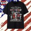 Yes I'm Old But I Saw Chicago Greatness Signatures Graphic T Shirt, Trending 2D Shirt Yes I M Old But I Saw Chicago Greatness Signatures Graphic T Shirt
