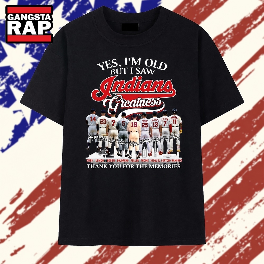 Yes I'm Old But I Saw Indians Greatness Signatures Graphic T Shirt, Trending 2D Shirt Yes I'm Old But I Saw Indians Greatness Signatures Graphic T Shirt, Trending 2D Shirt