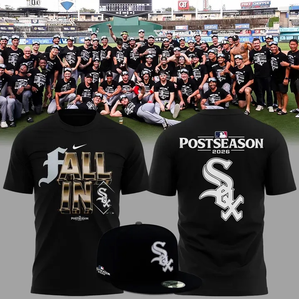 Chicago White Sox No Time Like October Fall In 2026 MLB Postseason Limited Edition T Shirt, Trending Design Shirt Chicago White Sox NO Time Like October Fall IN 2026 Mlb Postseason Limited Edition T Shirt
