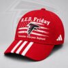 Atlanta Falcons NFL RED Friday Patriotic American Flag Remember Everyone Deployed Three Stripe Baseball Cap, NFL Football Cap Atlanta Falcons Nfl Red Friday Patriotic American Flag Remember Everyone Deployed Three Stripe Baseball Cap