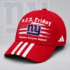 New York Giants NFL RED Friday Patriotic American Flag Remember Everyone Deployed Three Stripe Baseball Cap, NFL Football Cap New York Giants Nfl Red Friday Patriotic American Flag Remember Everyone Deployed Three Stripe Baseball Cap